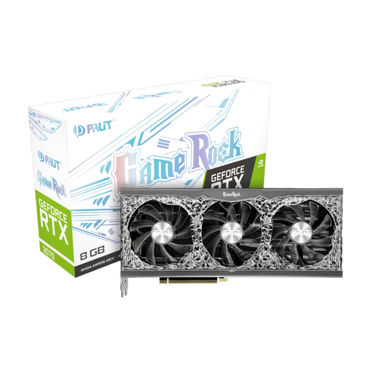 Відеокарта Palit GeForce RTX 3070 GameRock OC V1 (1312)