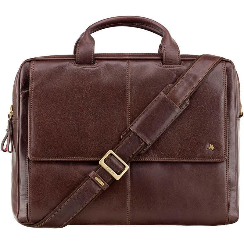 Мужская сумка Visconti Anderson для ноутбука 15" Brown (ML24 BRN)