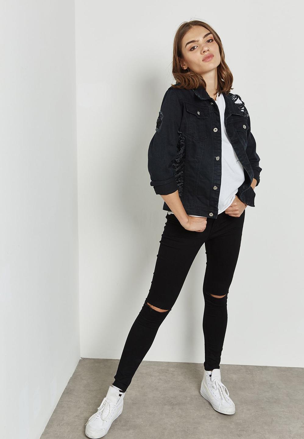 Джинси жіночі Cheap Monday M Чорний (442320b36)