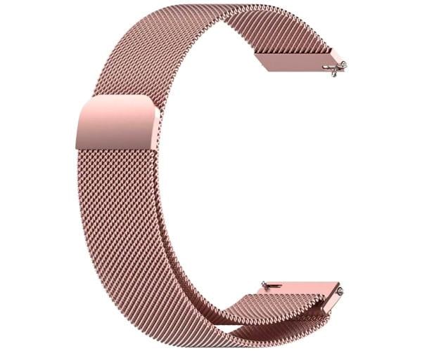Ремінець металевий Milanese Magnetic для смарт-годинників Amazfit Cheetah/Cheetah Pro/Cheetah Pro Run/Cheetah Round​ 22 мм​ Рожевий
