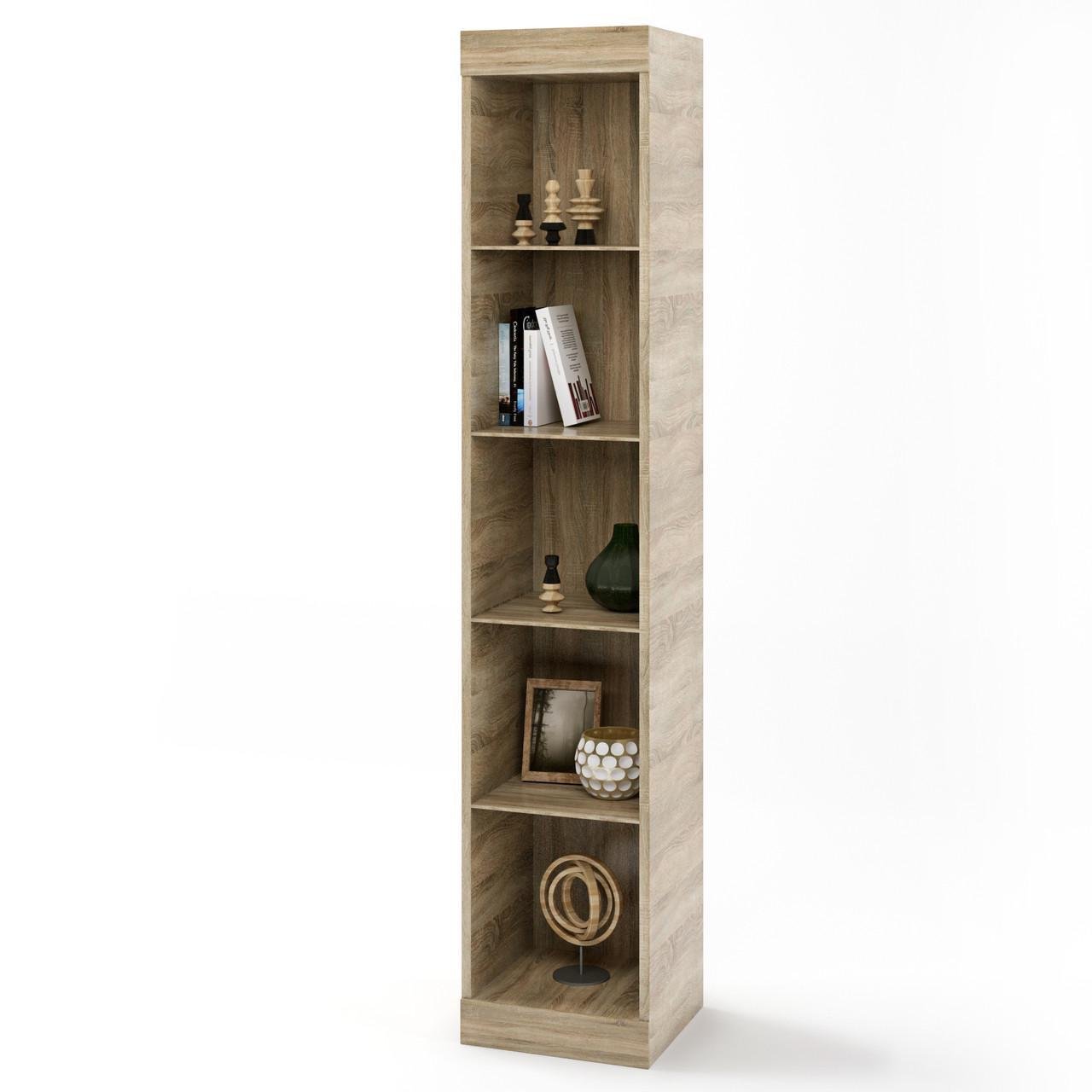 Шкаф-пенал открытый Еверест Соната Дуб Сонома (DTM-2285)