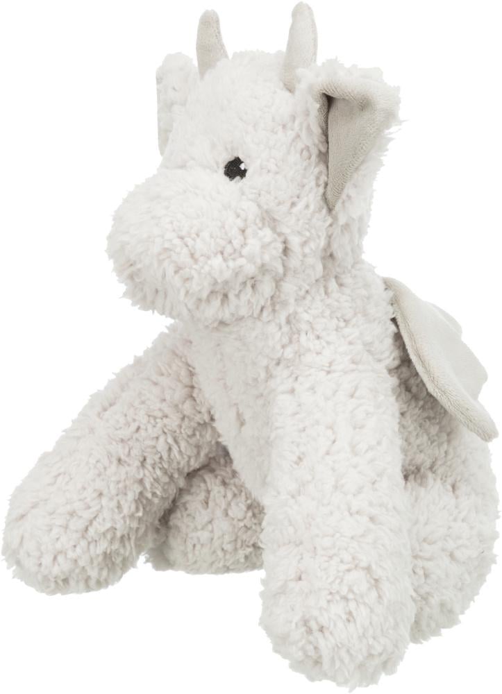 Игрушка Trixie Be Eco Dragon Elwin для собак 28 см Белый (TX-34879)