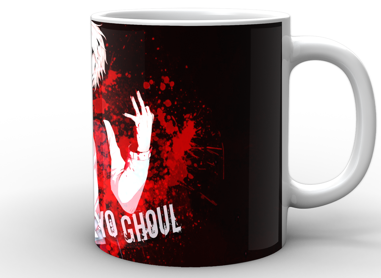 Чашка Gee! Белый Tokyo Ghoul Токийский гуль фан TG.02.030