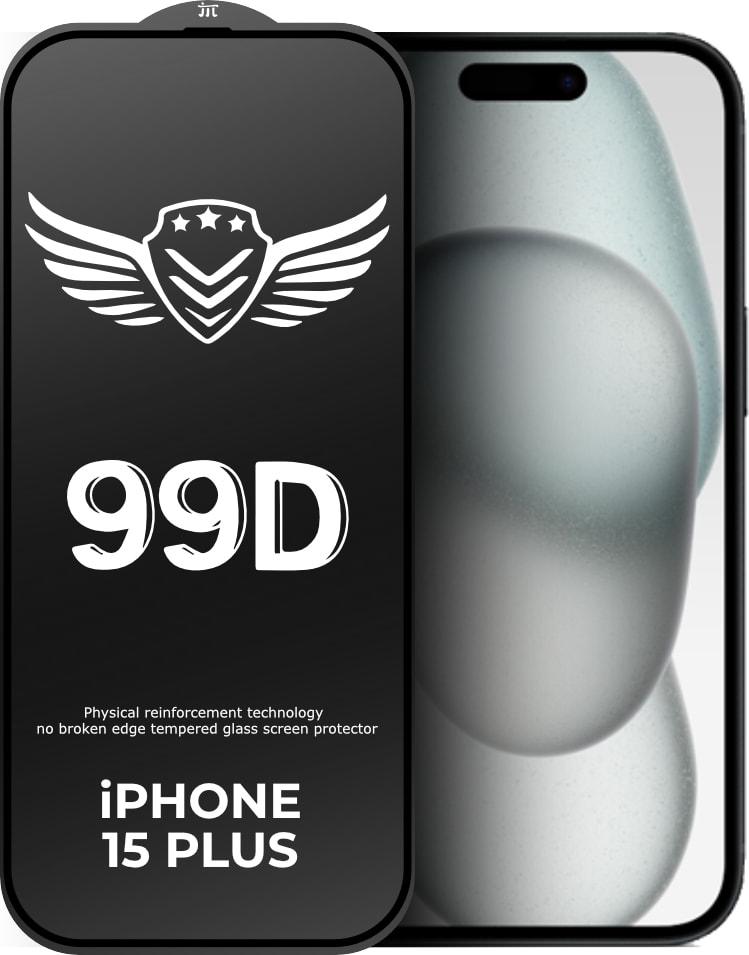Защитное стекло FlyGuard iPhone 15 Plus (Full Glue) (34696)