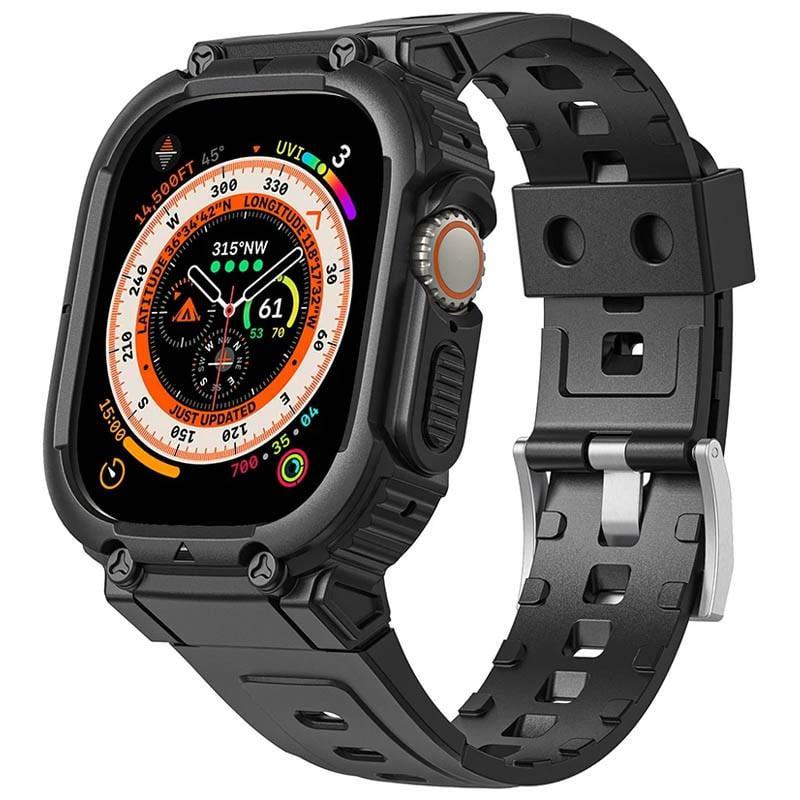 Ремінець WiWU Armor для Apple Watch 42/44/45 мм Black (00000075559_1)