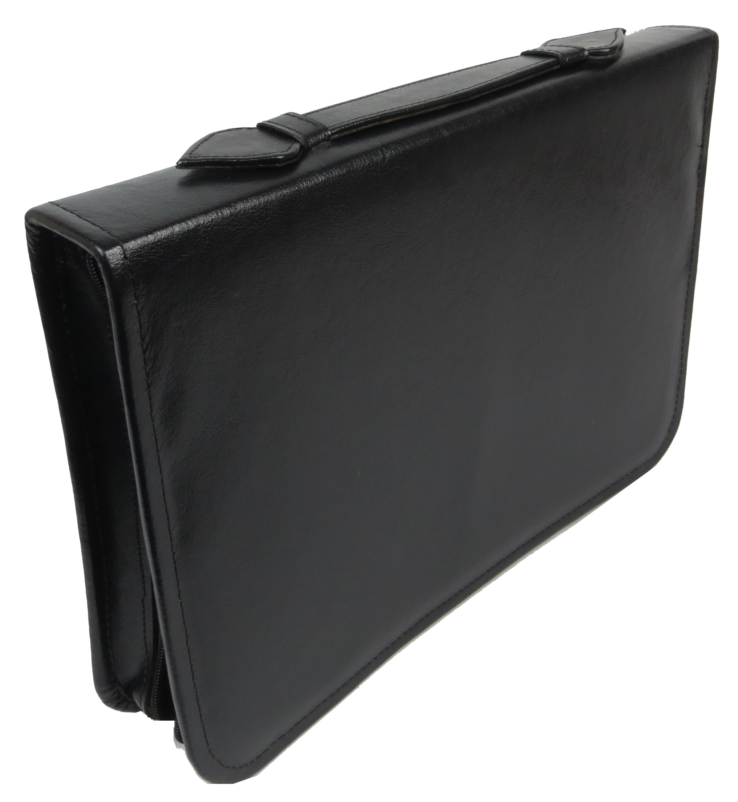 Папка деловая A-art из натуральной кожи А4 Черный (TS1001S black)