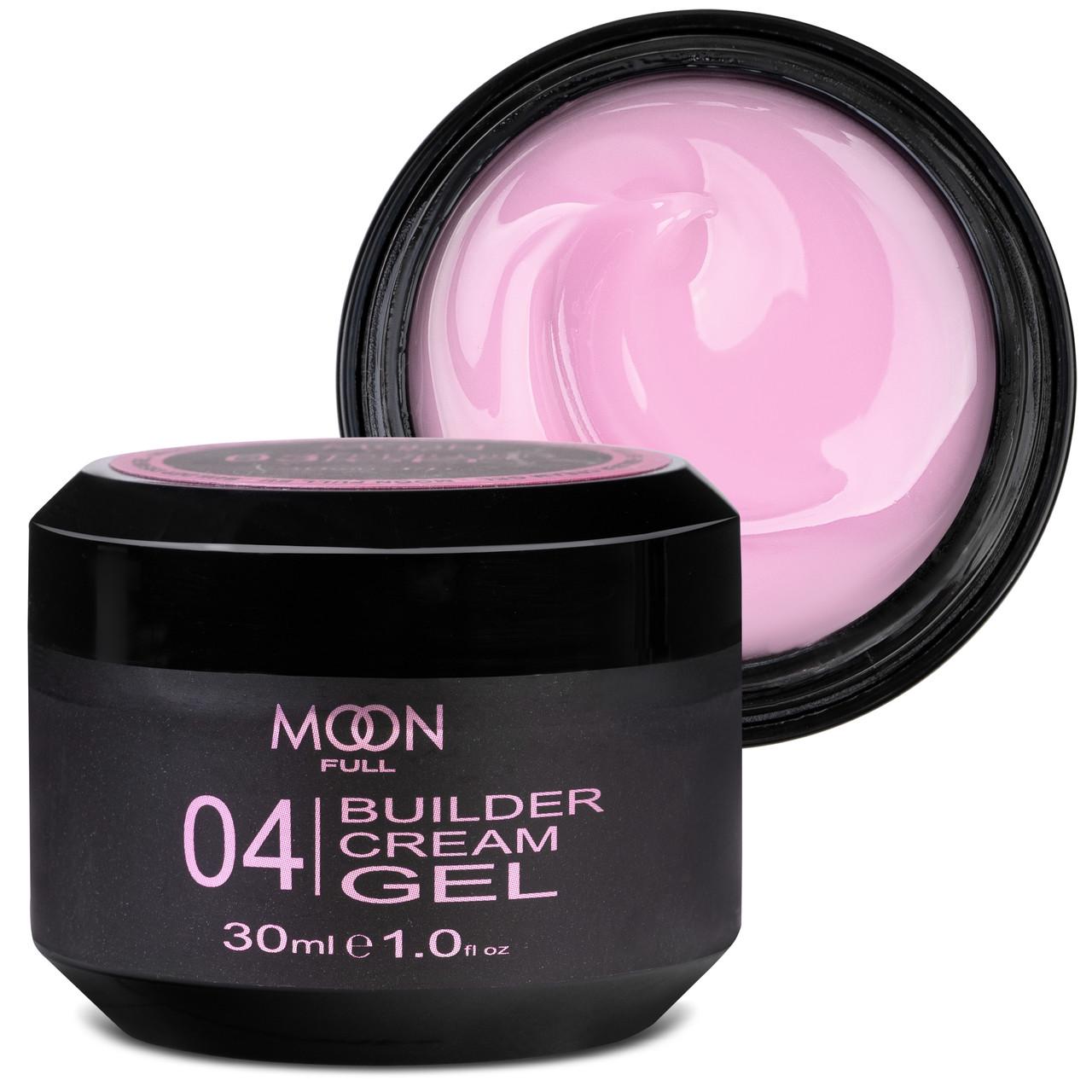 Моделюючий гель MOON FULL Builder Gel 30 мл №04 Ніжно-бузковий (1799496101)