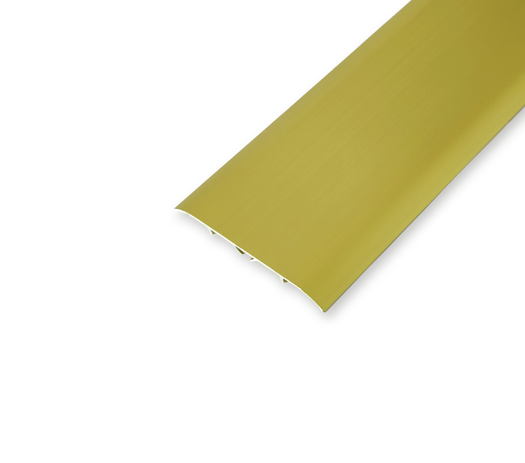 Порожек EURO CONCEPT алюминиевый гладкий БРП-042 анодированный 80x5,8 мм 900 мм Золотой