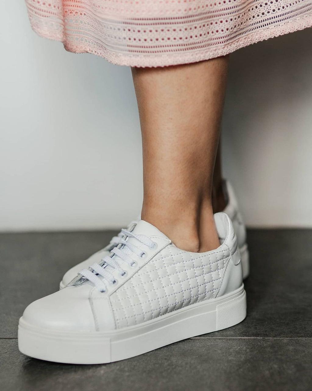 Кеды женские Bistfor кожа р. 41 Белый - фото 3 Кеды женские Bistfor кожа р. 41 Белый - фото 3