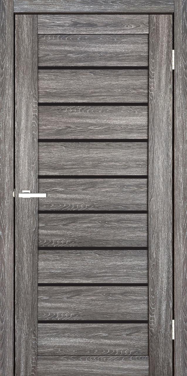 Дверь межкомнатная DOORS Smart С018 BG ПВХ 700x2000 см Дуб темный браш