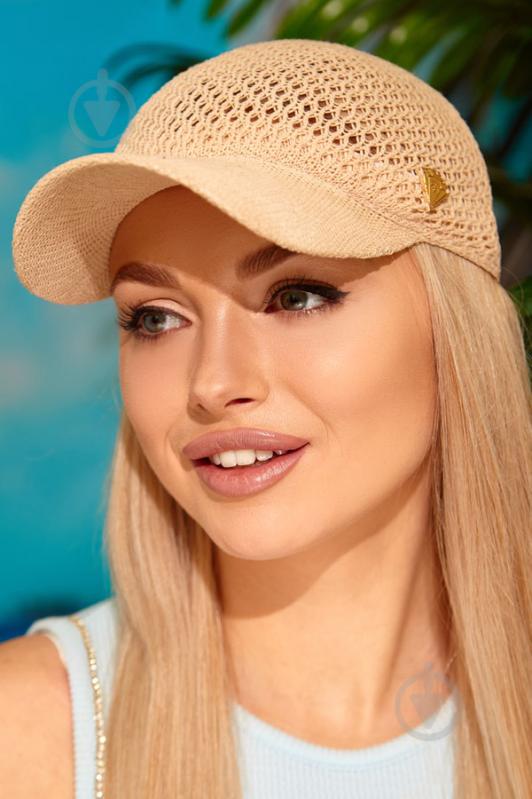 В'язана бейсболка Shift (5138) Braxton світло-бежевий