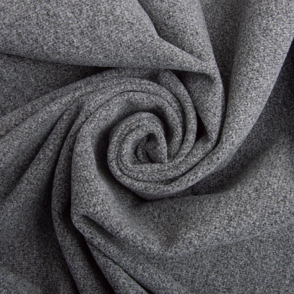 Тканина пальтова Лєнора Меланж 370 гр/м2 150 см Сірий (27244)