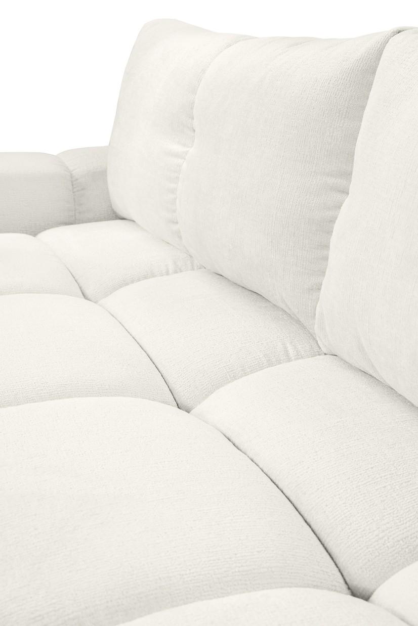 Диван раскладной Perfect Home Soho из натурального дерева/ДСП/ткани Perfect Harmony 02 Светло-бежевый (49720) - фото 7