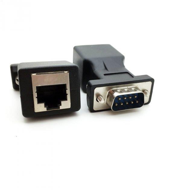 Адаптер SUNROZ RS-232 COM DB9 M-RJ45 Lan F (A48478) - фото 3