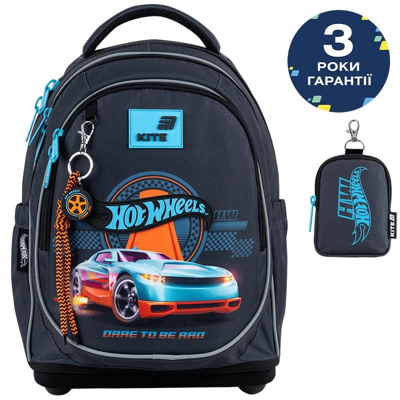 Шкільний рюкзак KITE Education Hot Wheels HW26-724S Шкільний рюкзак KITE Education Hot Wheels HW26-724S