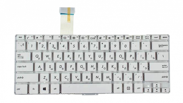 Клавиатура для ноутбука Asus R303 R303CA матовая (0KNB0-3105RU00)