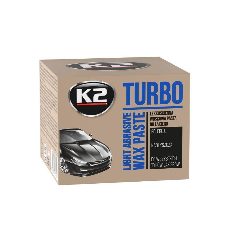 Паста для полировки кузова К2 Turbo 250 г