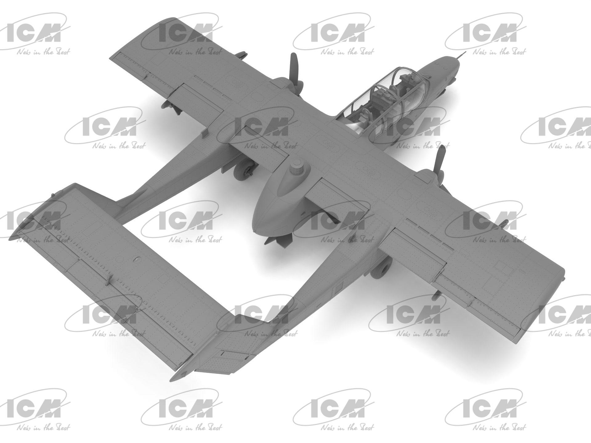 Сборная модель ICM Буря в пустыне американские самолеты OV-10A и OV-10D+ 1991 г (48302) - фото 20