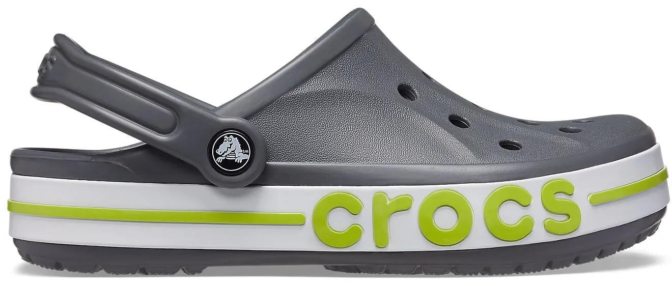 Сабо Crocs Bayaband Clog M13 р. 46 30,5 см Slate Grey Lime Punch (205089)