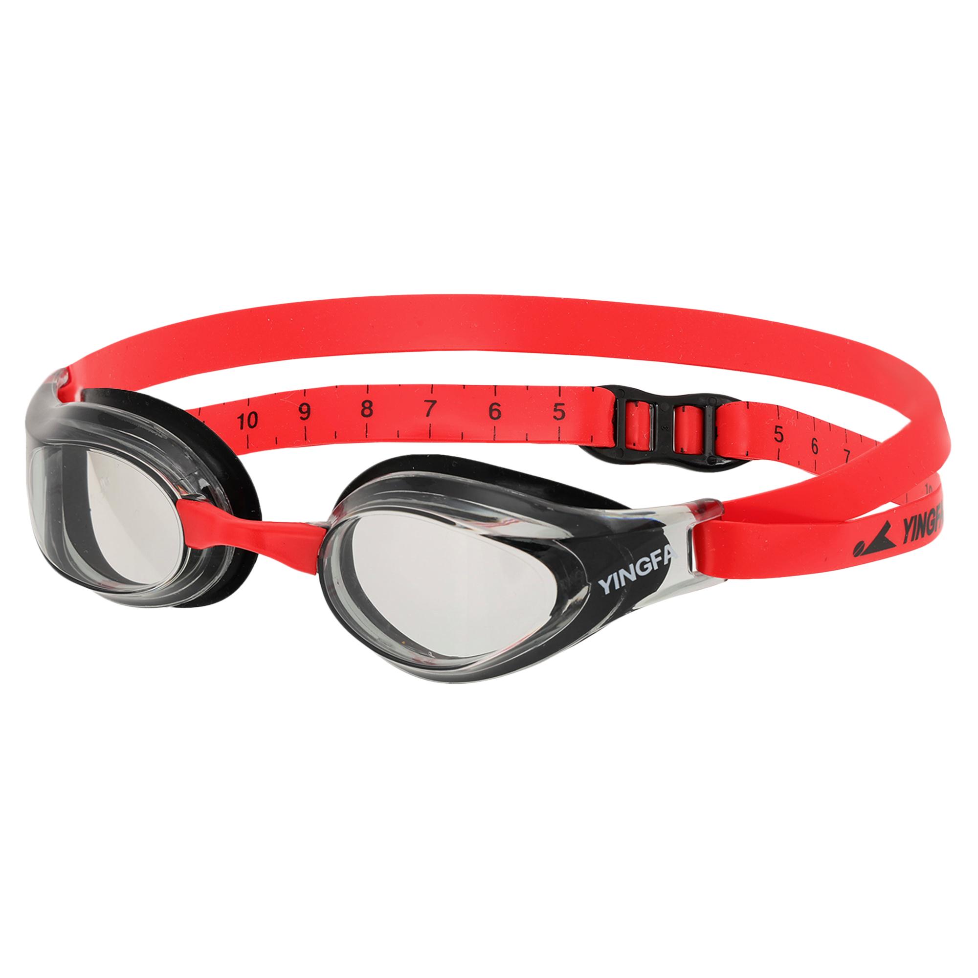 Очки для плавания взрослые YINGFA Y550AF Прозрачно-черный (Y550AF_Прозрачный-черный)