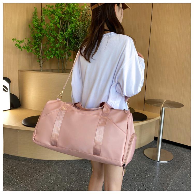 Дорожная сумка женская водонепроницаемая Розовый (kl2451-7) - фото 2