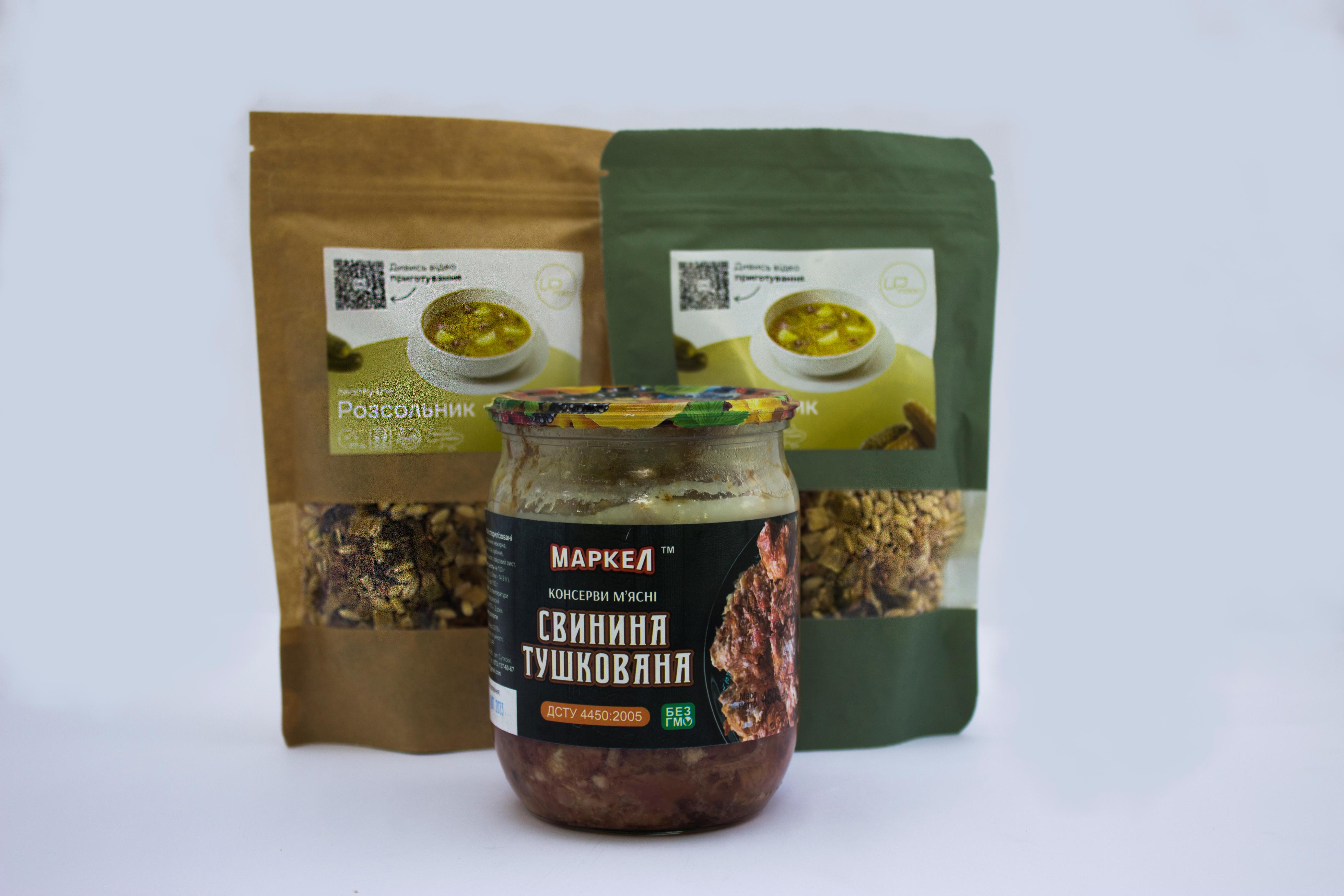 Набір Розсольник з тушонкою БАН 2 л 6 шт./450 г 3 шт. (12509358)