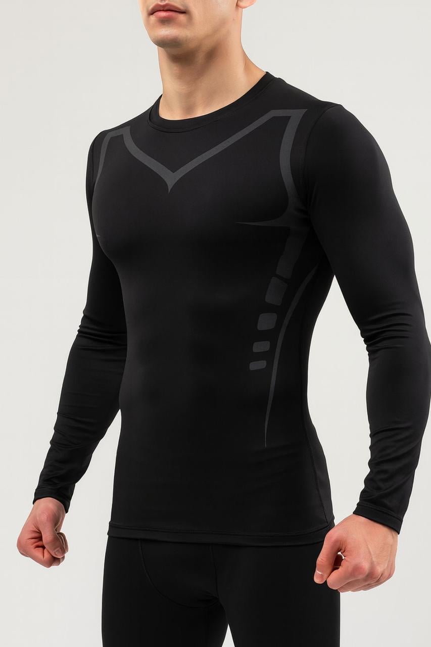 Рашгард чоловічий компресійний Heart Loku 2XL Чорний