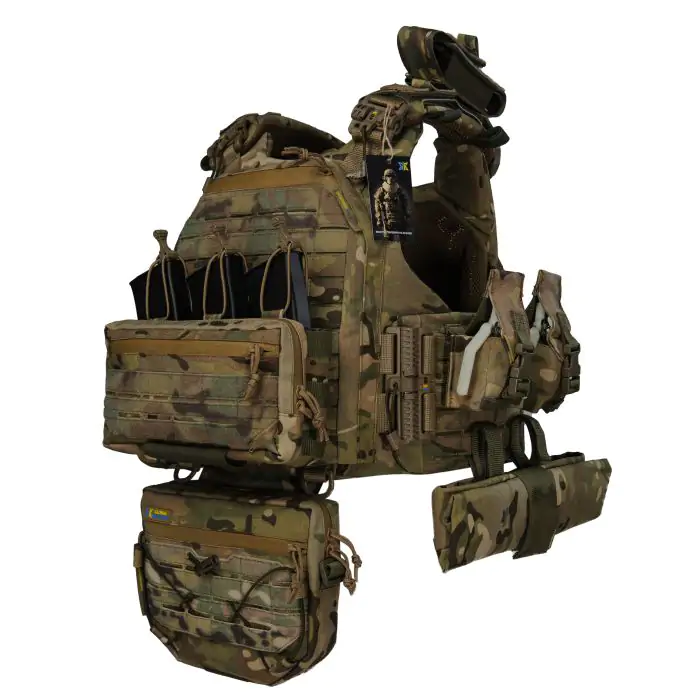 Плитоноска Warmor Gen6 PRO MAX Максимальный набор подсумков Мультикам