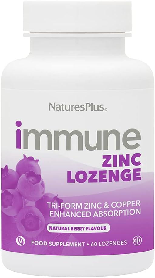 Цинк імунна формула Nature's Plus Immune Zinc Lozenge Berry