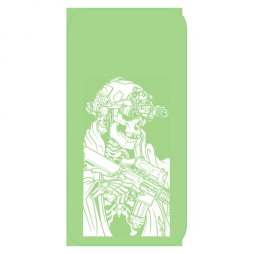 Чехол для iPhone 13 Череп снайпер