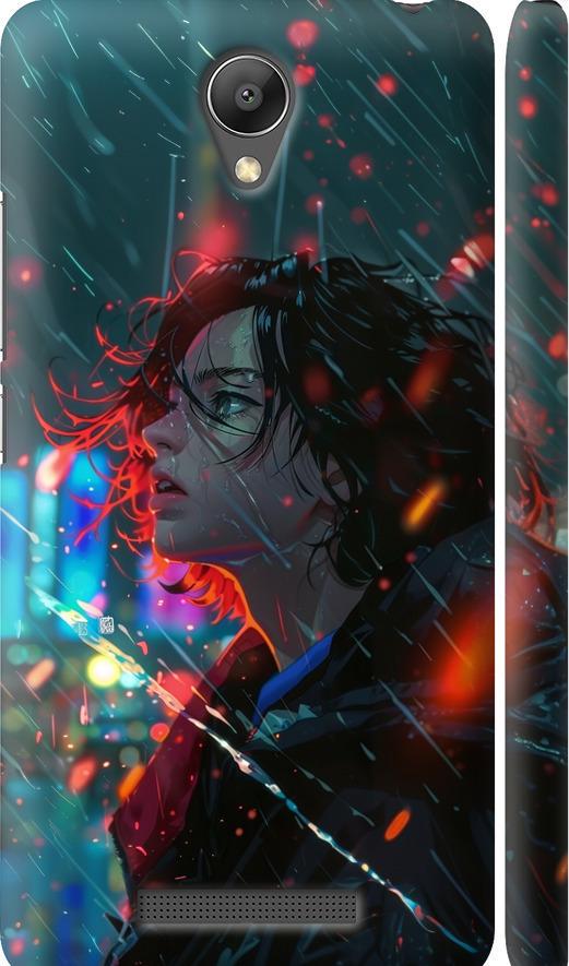 Чехол на Xiaomi Redmi Note 2 Ночные огни (6096m-96-42517)