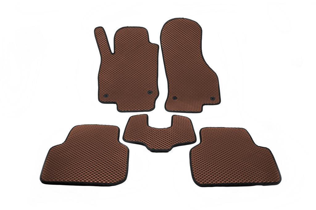 Коврики EVA Digital Designs для Skoda Octavia IV A8 2020- рр. этилвинилацетат Коричневый