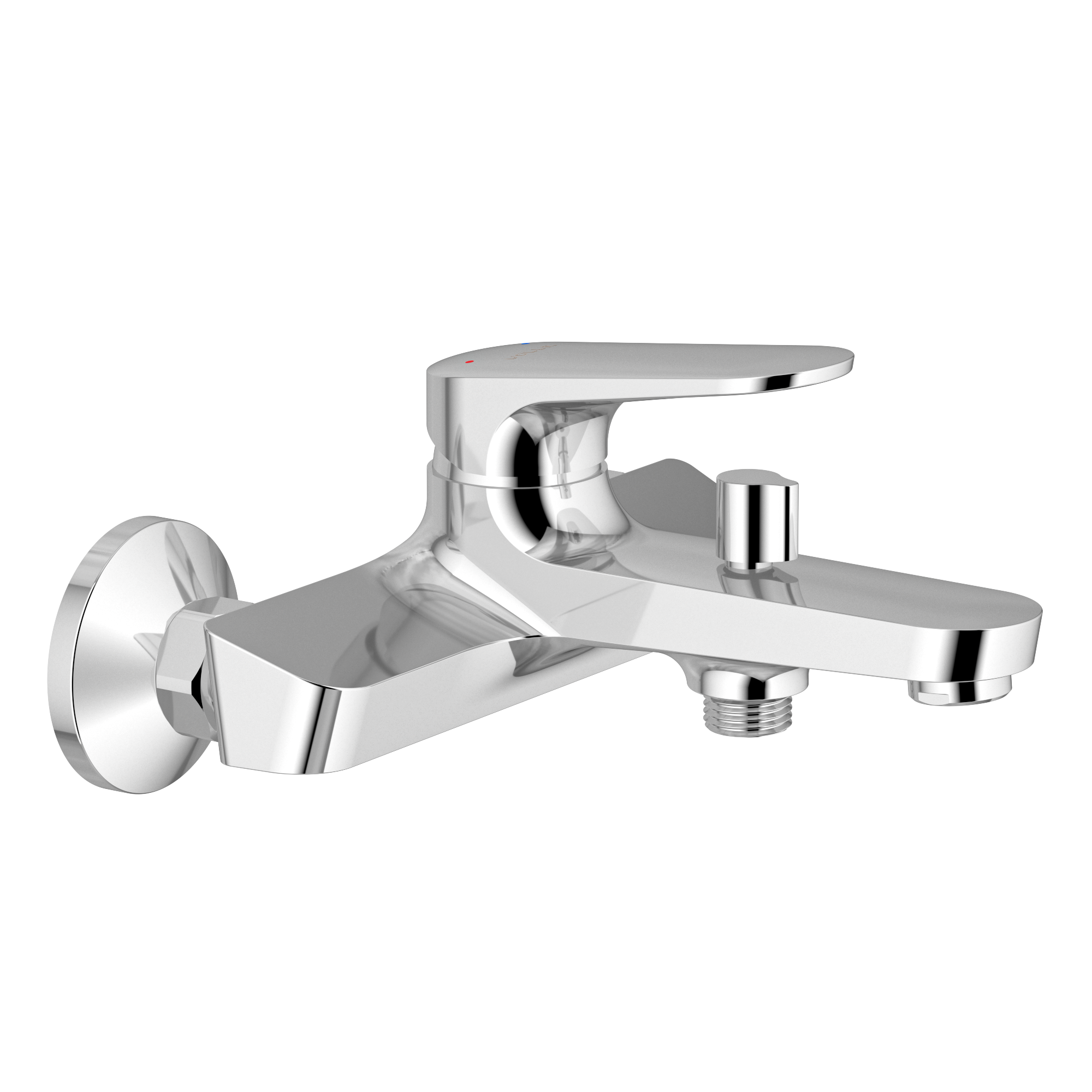 Смеситель для ванной VOLLE Franco 1541.030101 Хром однорычажный (251034)