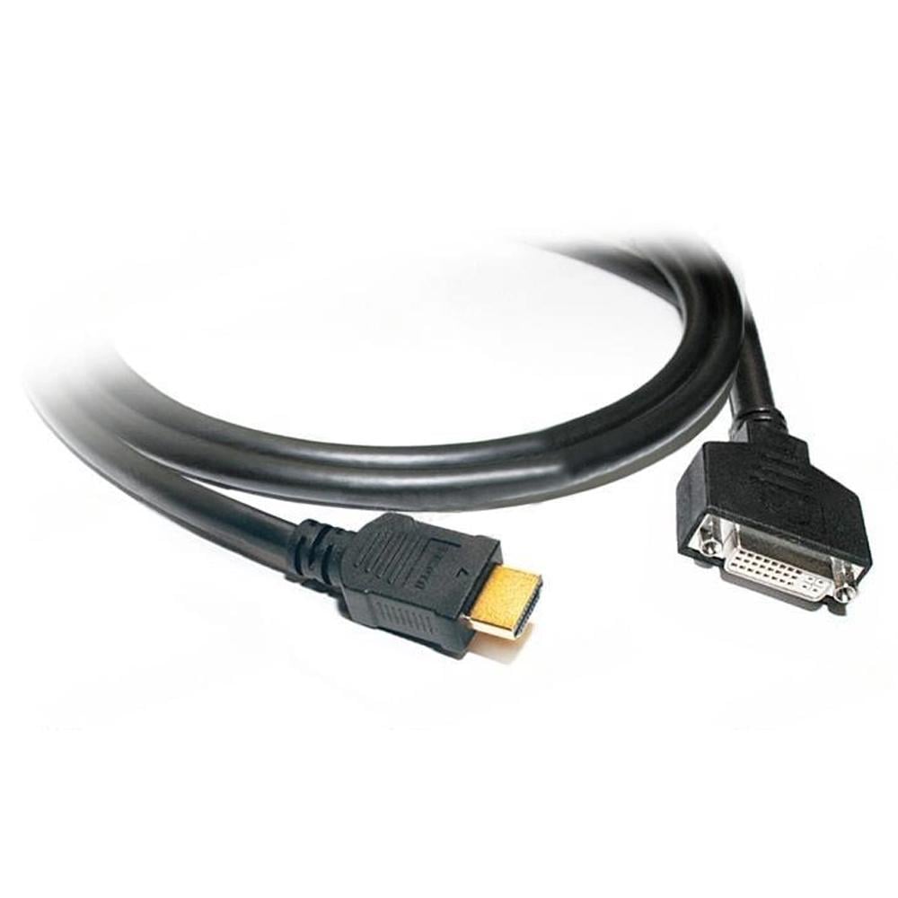 Кабель I-Taki HDMI-DVI-MF-01 HDMI-DVI d 7 мм AWG28 1 м Черный (000001099)