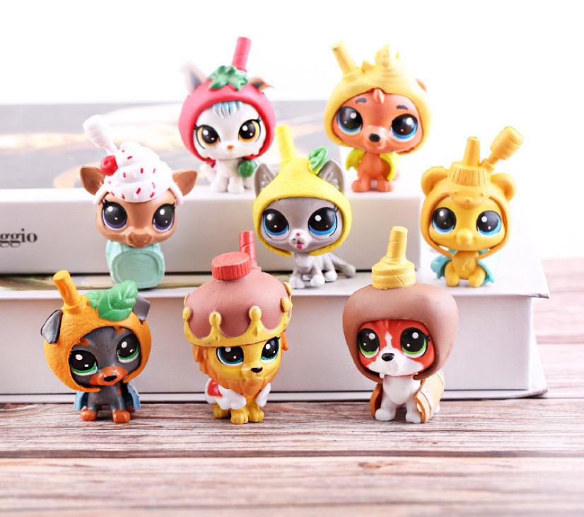 Фигурка Littlest Pet Shop 8 шт. 6 см (10198468) - фото 5