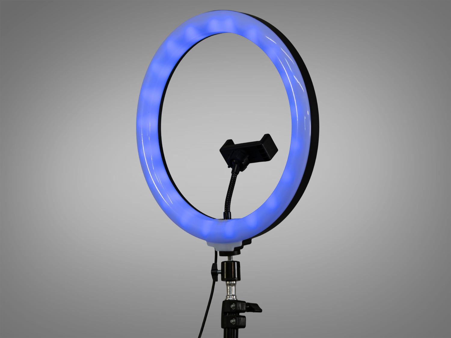 Кольцевая лампа RGB без штатива 26 см (SL-12RGB) - фото 2 Кольцевая лампа RGB без штатива 26 см (SL-12RGB) - фото 2