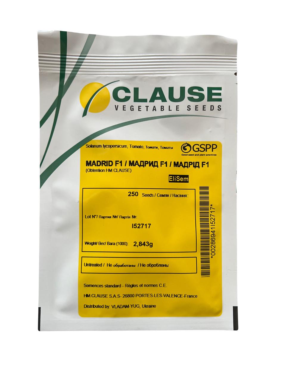 Насіння Томат Індетермінантний Clause MADRID F1 250 шт. (1785741237) Насіння Томат Індетермінантний Clause MADRID F1 250 шт. (1785741237)