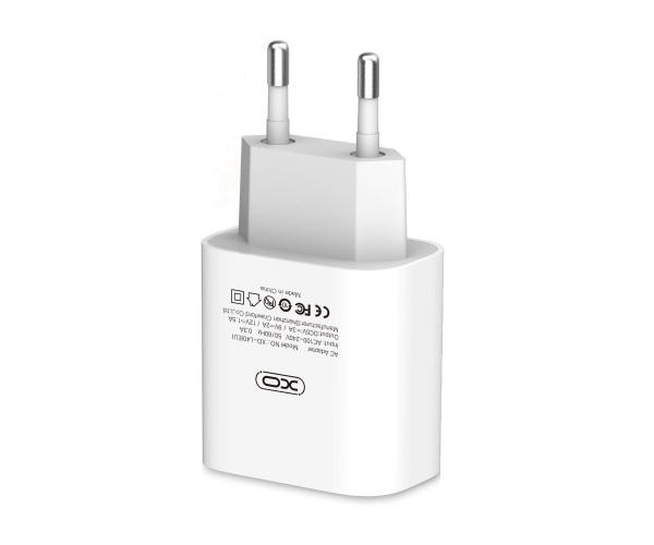 Устройство cетевое зарядное Xo L40 Type-C PD без кабеля 3A 18W White