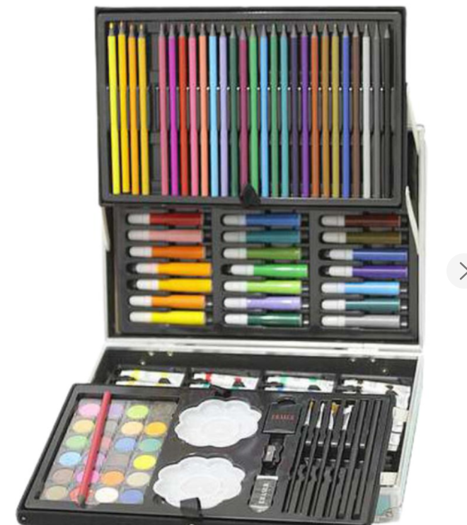 Детский набор для творчества и рисования Астронавт 145 пр. в кейсе (145astronavt) - фото 7