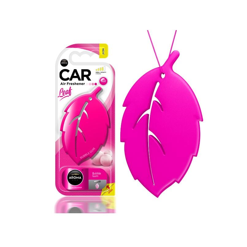 Ароматизатор Aroma Car Leaf 3D Bubble Gum сухой