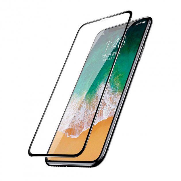 Защитное стекло BASEUS для iPhone XS Max/11 Pro Max All-screen Arc-surface 0,2 mm SGAPIPH65-TN01 Black