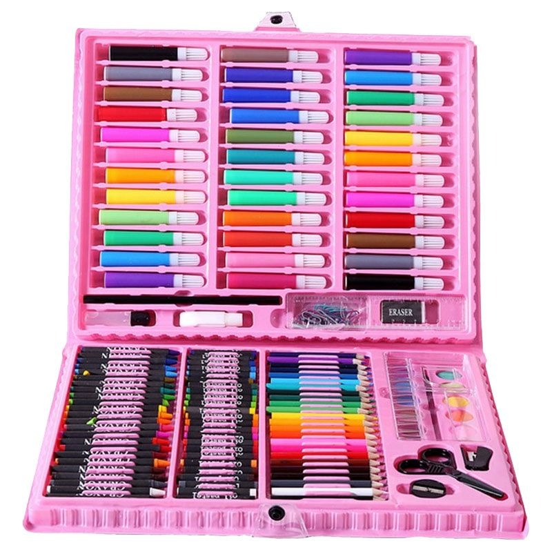 Набор для творчества и рисования 150 пр. Розовый