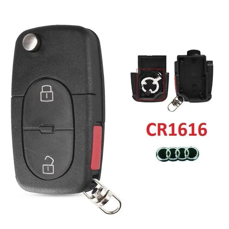 Корпус выкидного автоключа для Audi KS02 (400608) - фото 2 Корпус выкидного автоключа для Audi KS02 (400608) - фото 2