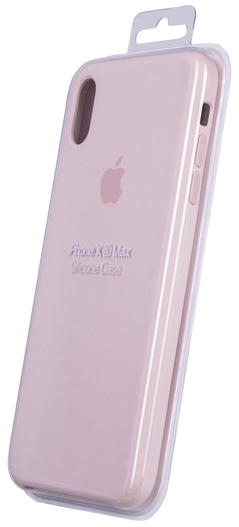 Чехол силиконовый противоударный Silicone Case MTFD2ZM/A для Apple Iphone XS Max (6.5") Pink - фото 7