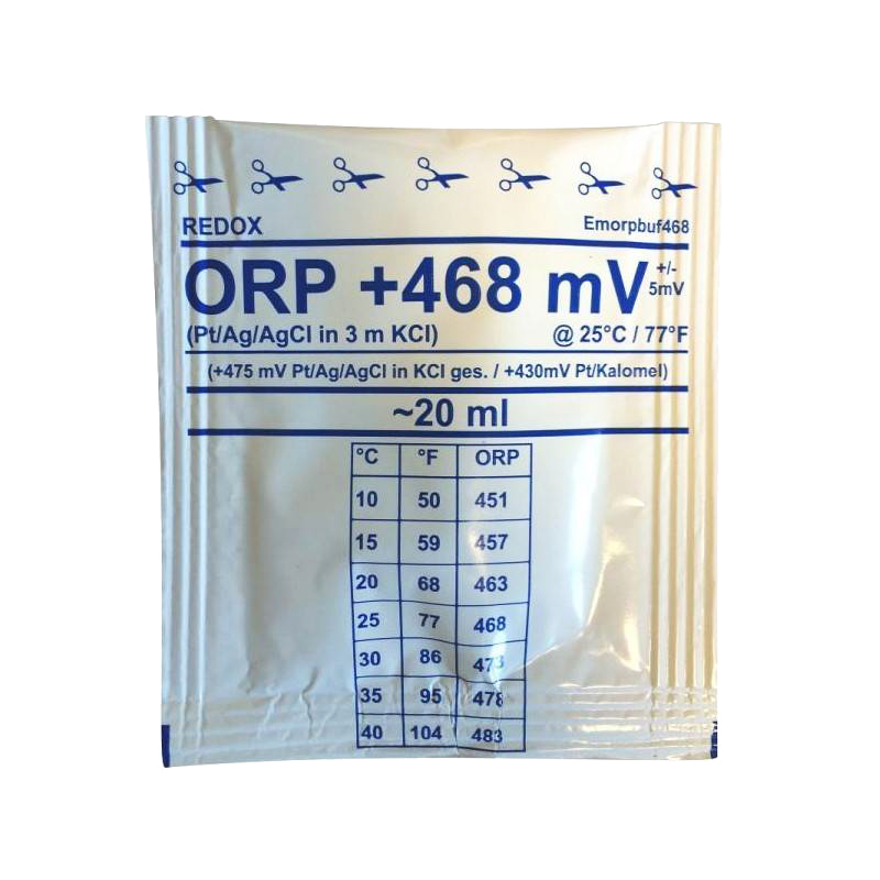 Калибровочный раствор Water-i.d. ORP +468 мВ 20 мл (EMORPbuf468-20)