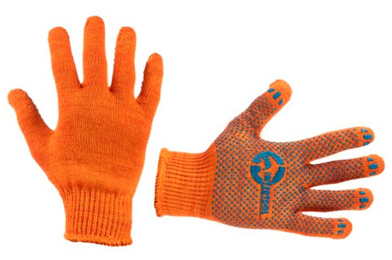 Рукавички Intertool 70/30 з точкою 50 г 10" 12 шт. (SP-0131)
