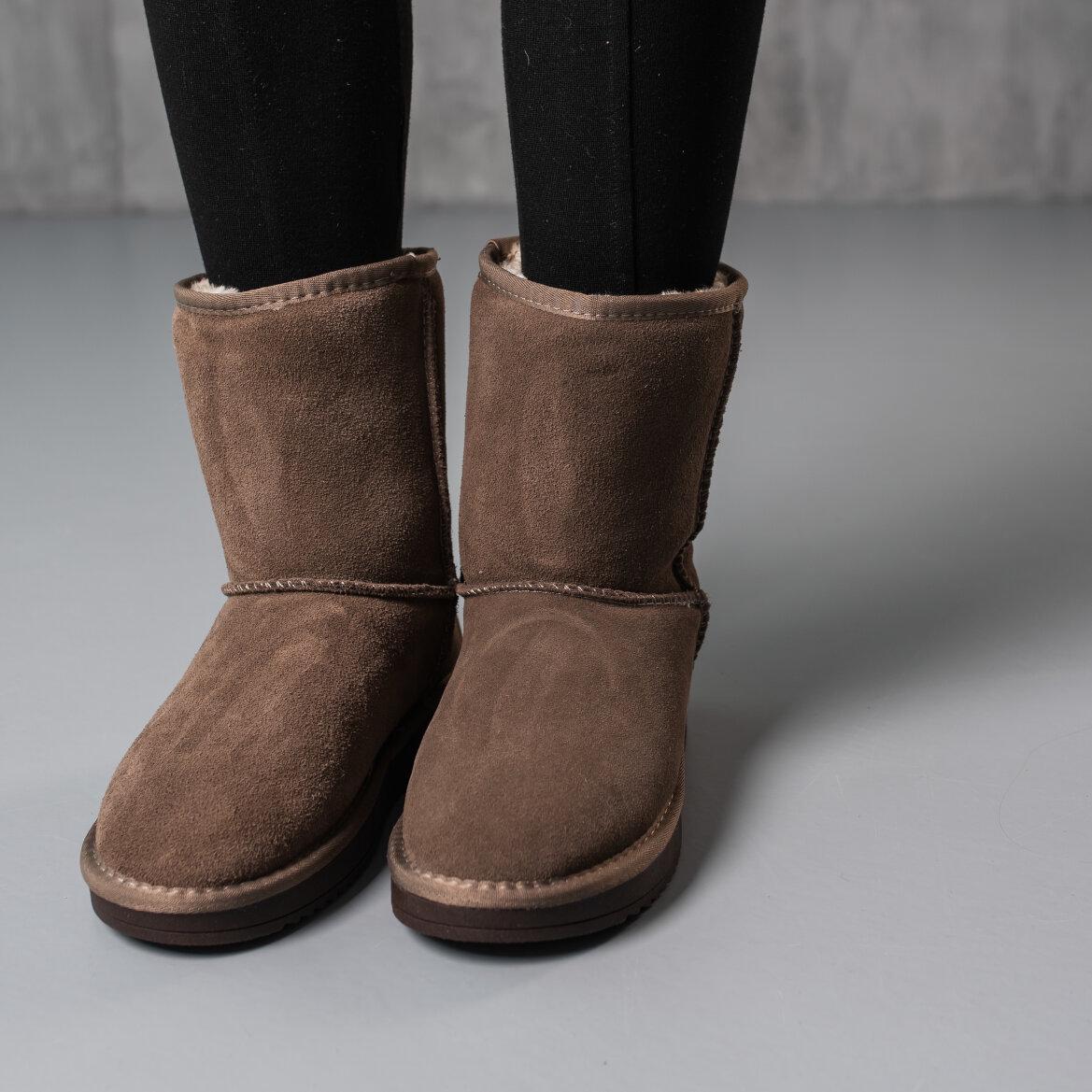 Угги женские Fashion р. 38 24,5 см Кофейный (3814)