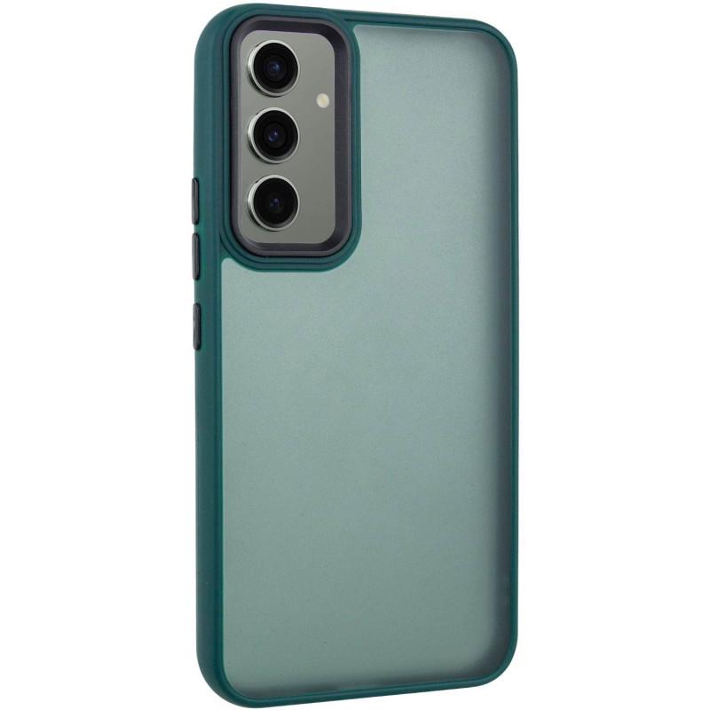 Противоударный Чехол TPU+PC Lyon Frosted для Samsung Galaxy A35 Green