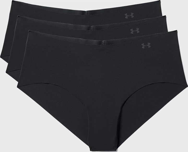 Трусы Under Armour PS Hipster 3Pack S/M Черный (1325616-001 SM)