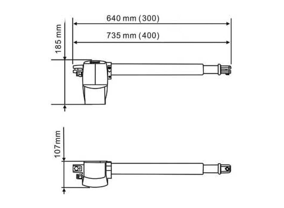 Комплект автоматики для распашных ворот Gant GSW-3000 KIT - фото 2